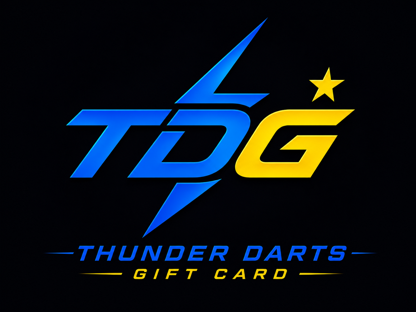 Thunder Dart Points - Gift Card