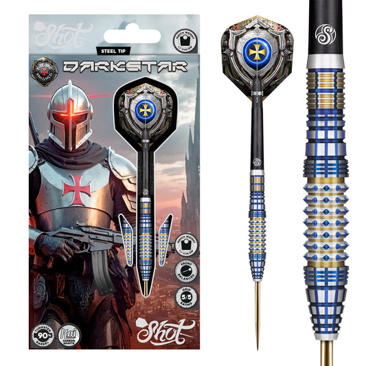 Zak’s Set up ⚡️ Shot Future Knights Darkstar Steel Tip Dart Set-90% Tungsten Barrels