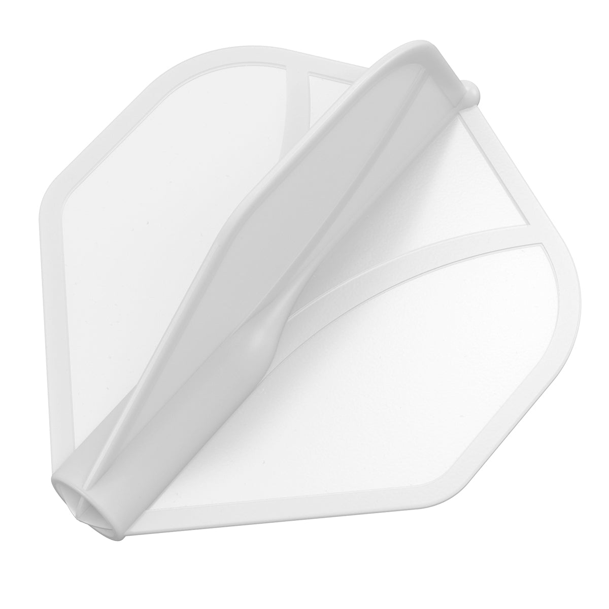 Shot Airfoil Molded Dart Flight Set - White Standard
