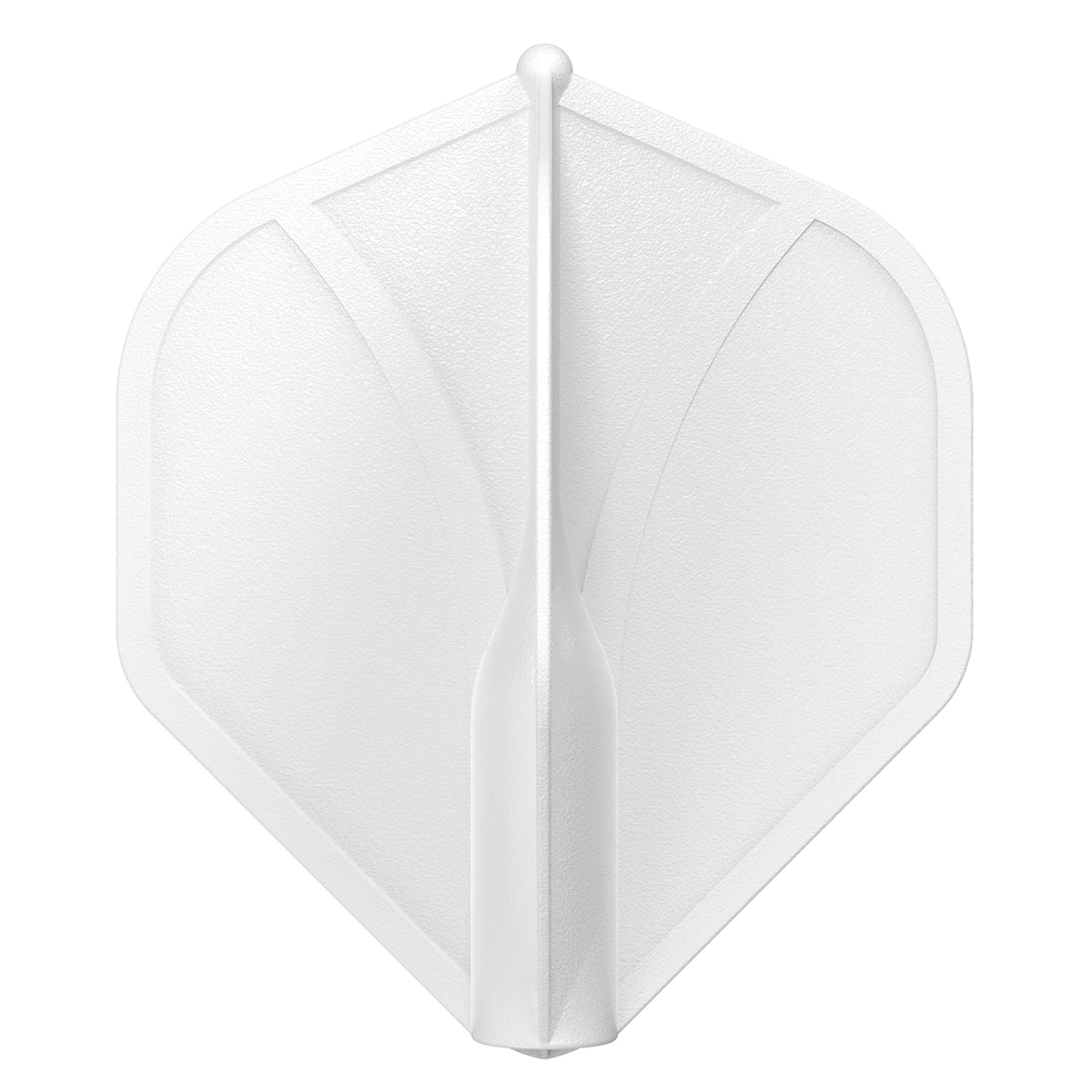 Shot Airfoil Molded Dart Flight Set - White Standard
