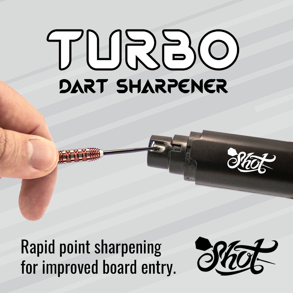 Shot Turbo Dart Sharpener